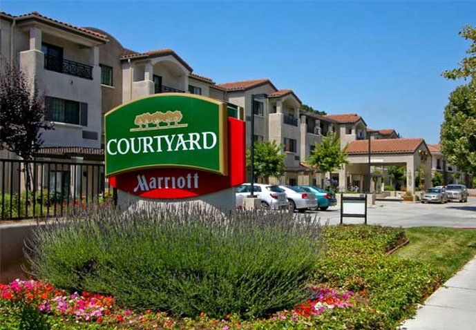 Courtyard Palo Alto Los Altos Eksteriør billede
